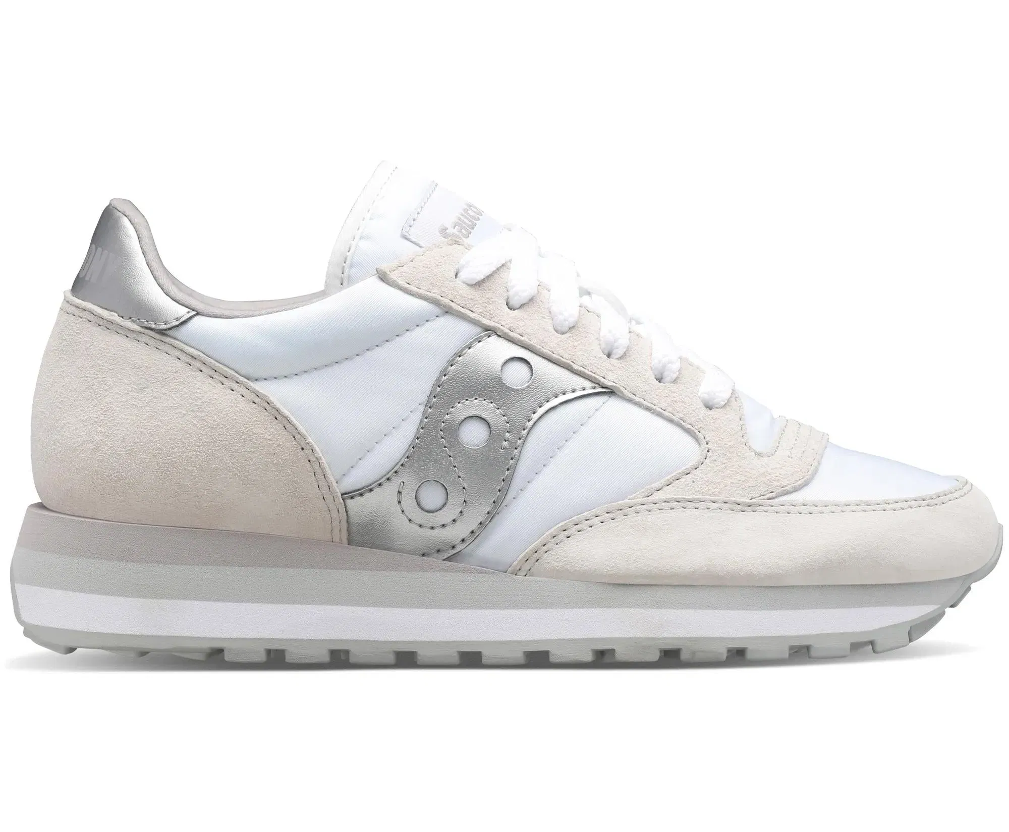 Saucony Women's Jazz Triple White Silver