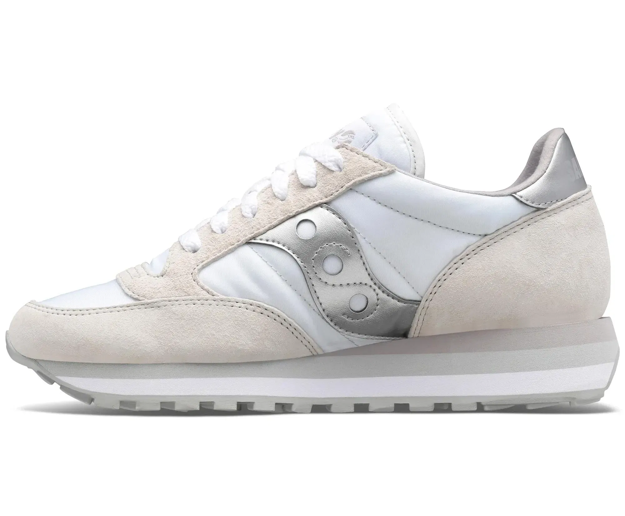 Saucony Women's Jazz Triple White Silver