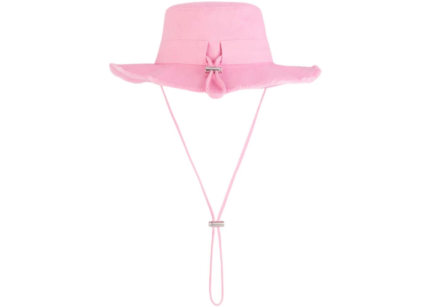 Jacquemus Le Bob Artichaut Large Brim Bucket Hat Light Pink
