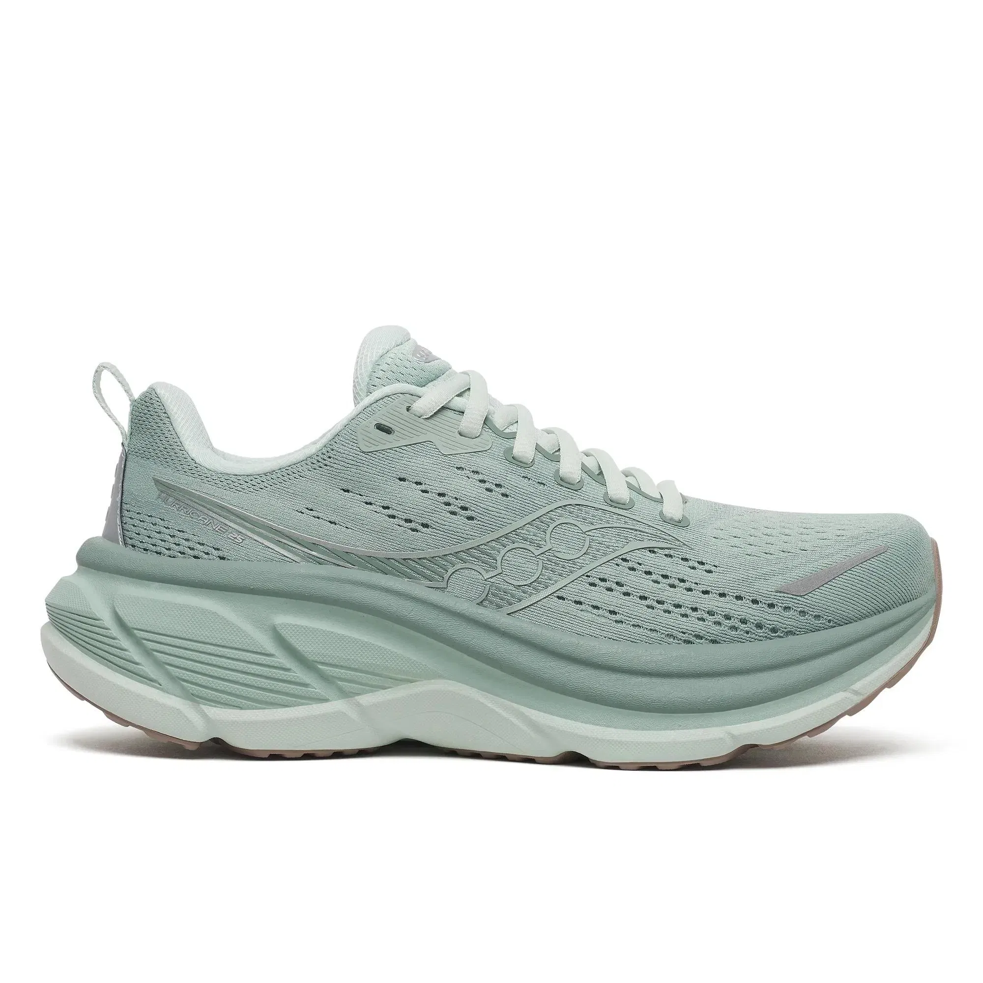 Saucony Women's Hurricane 25 Iceberg Aloe