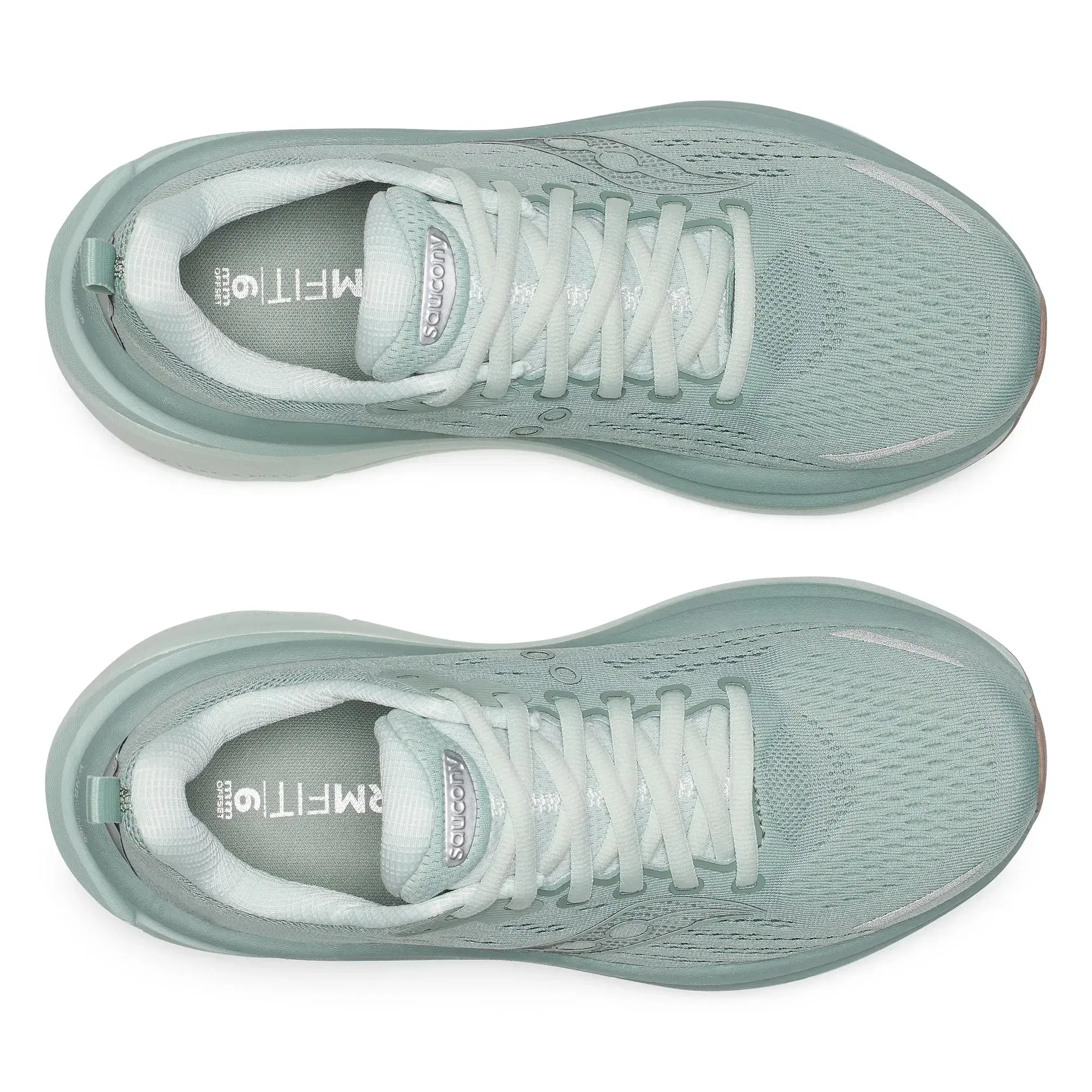 Saucony Women's Hurricane 25 Iceberg Aloe