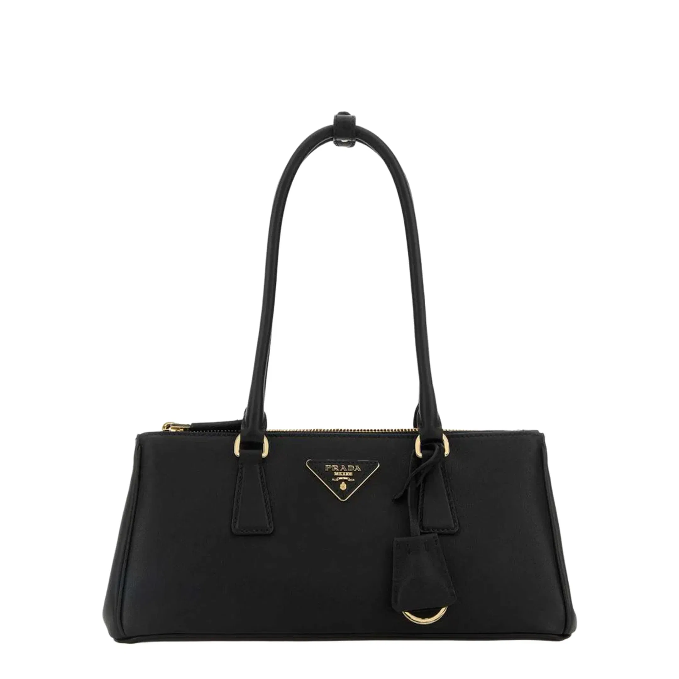 Galleria Medium Saffiano Leather Bag - Black