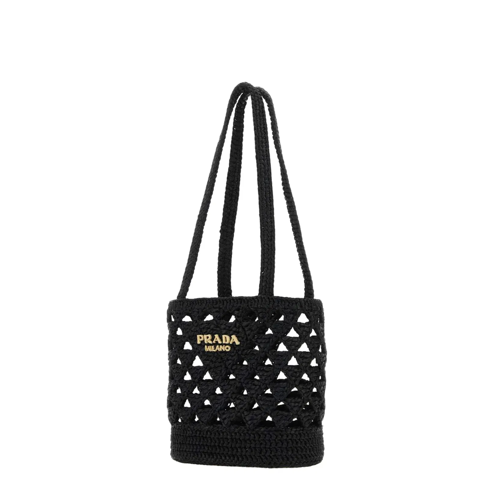 Crochet Tote Bag - Nero
