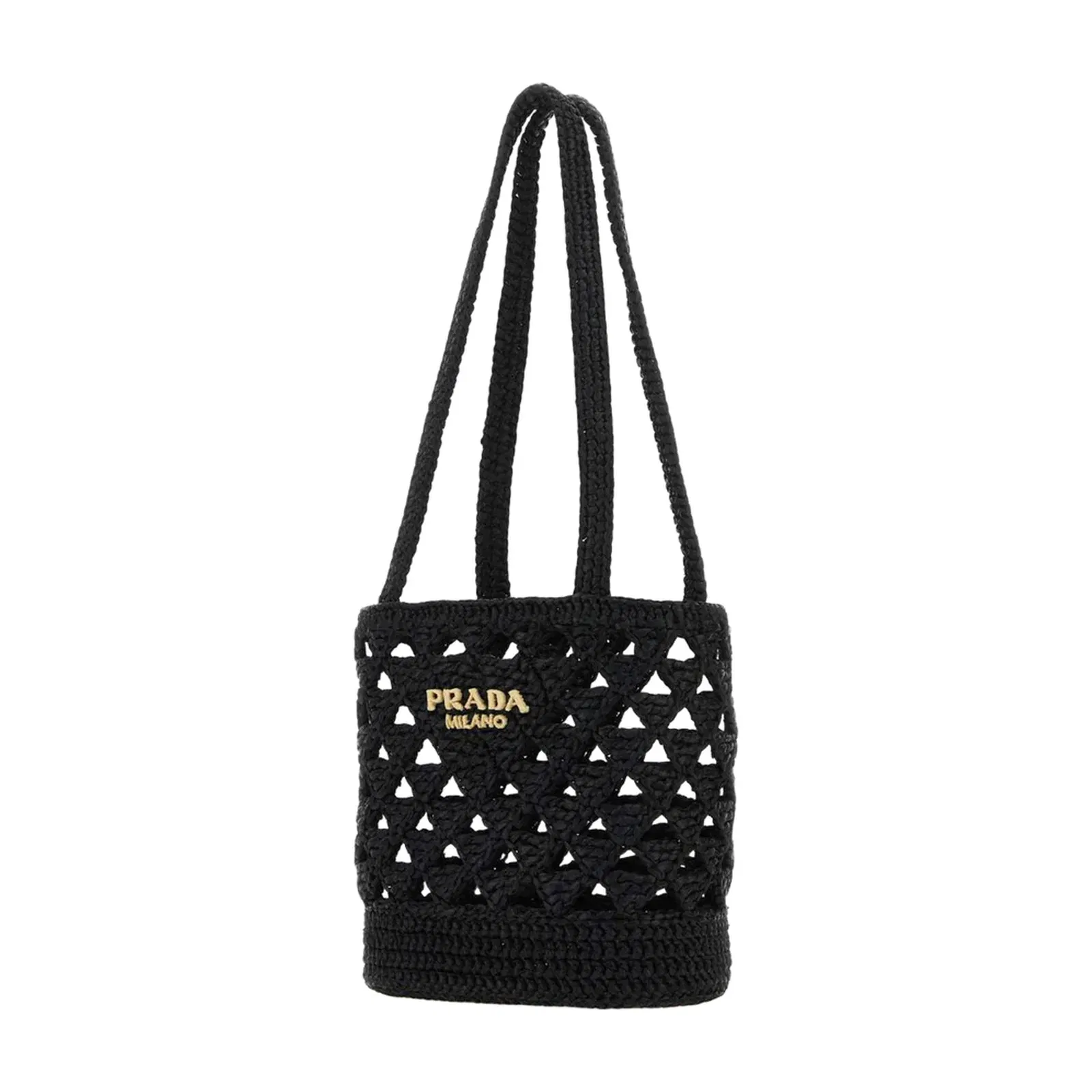 Crochet Tote Bag - Nero