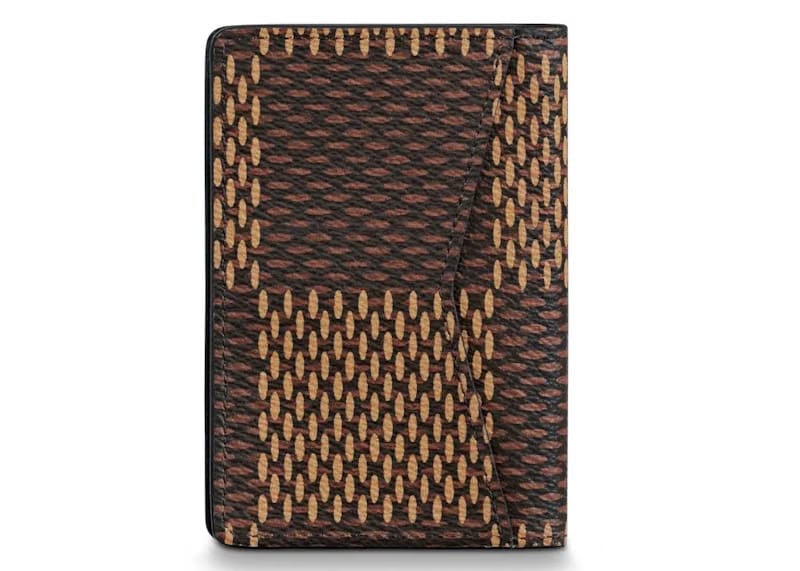 Louis Vuitton x Nigo Pocket Organizer Damier Ebene Giant Brown