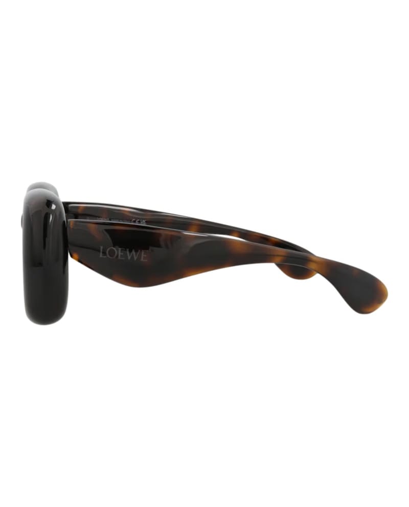 LOEWE Square-Frame Acetate Sunglasses Havana Havana Smoke (LW40098I-41-52A)