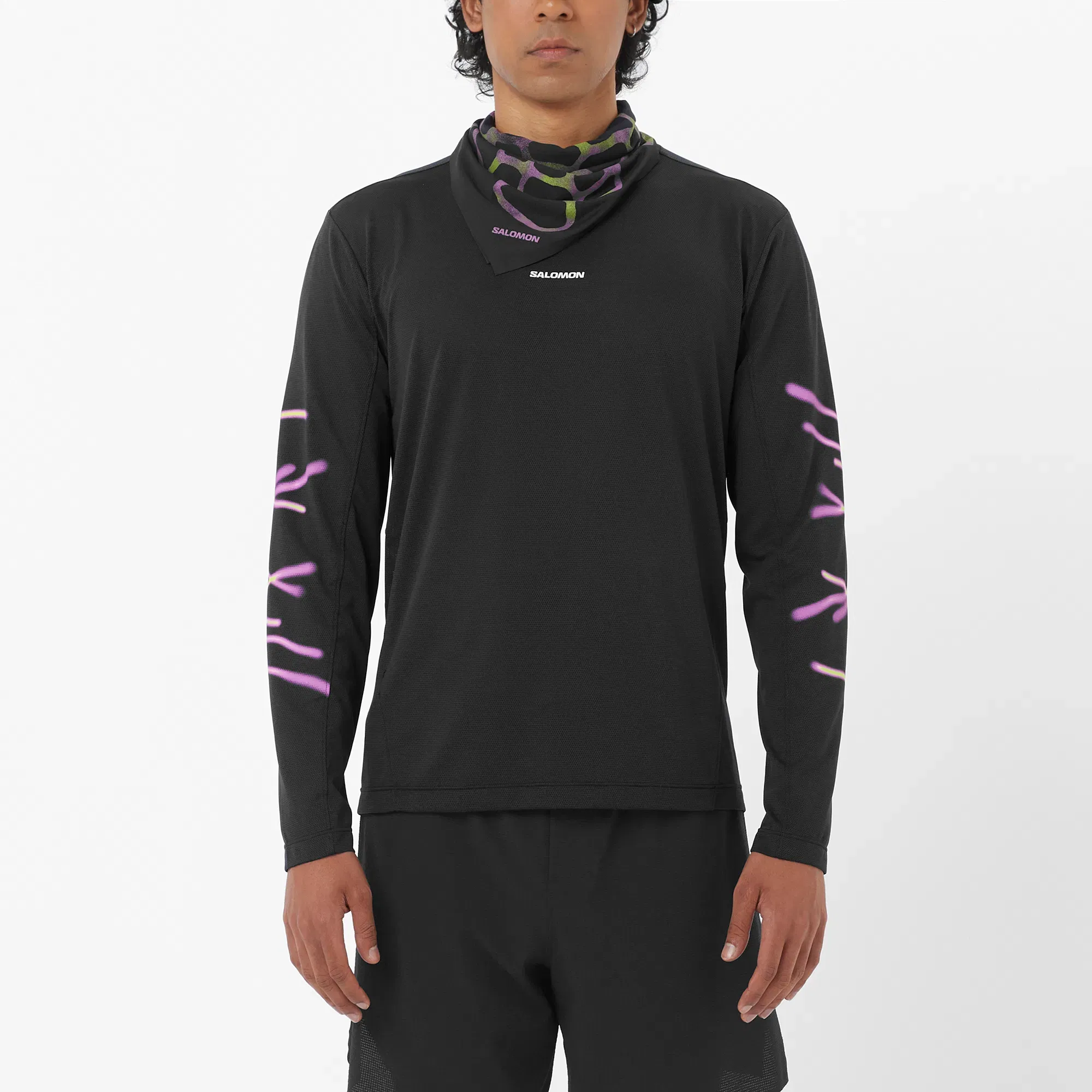 Salomon Shakeout Core Graphic Long Sleeve T-Shirt