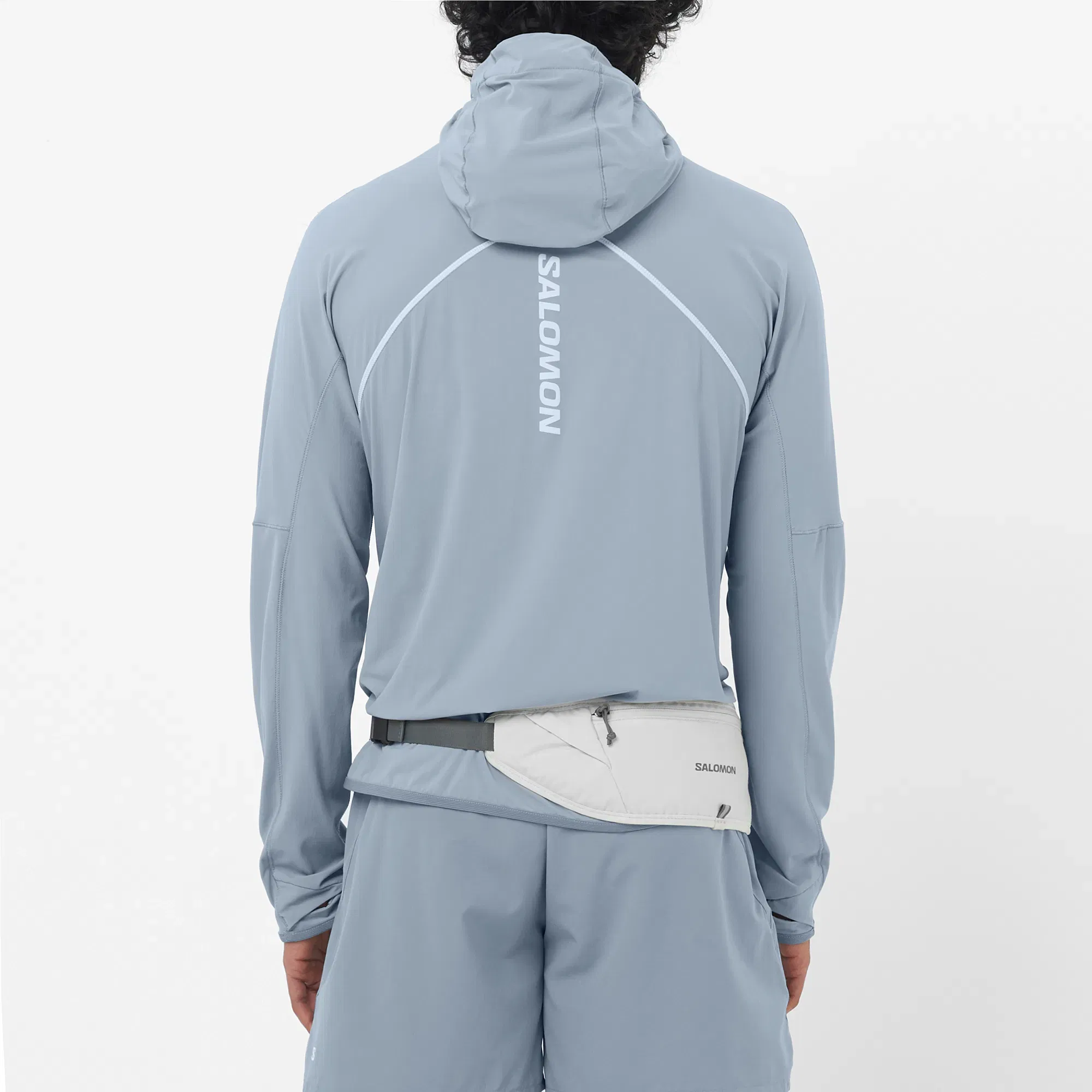 Salomon Sense Aero Hybrid Midlayer Jacket With Hood