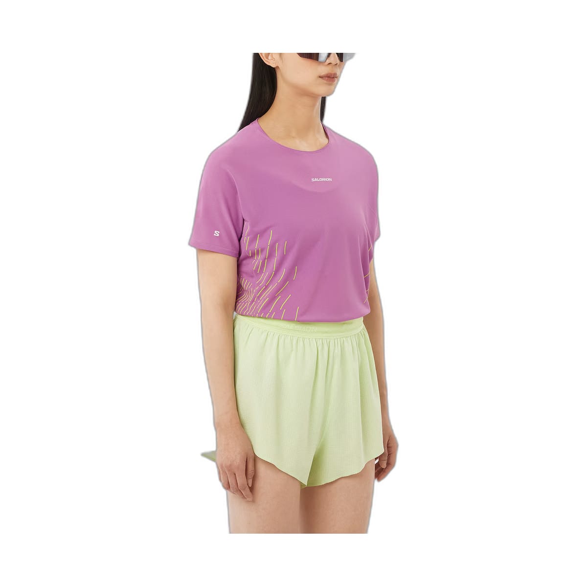 Salomon Sense Aero Graphic Shorts Sleeve T-Shirt Women's