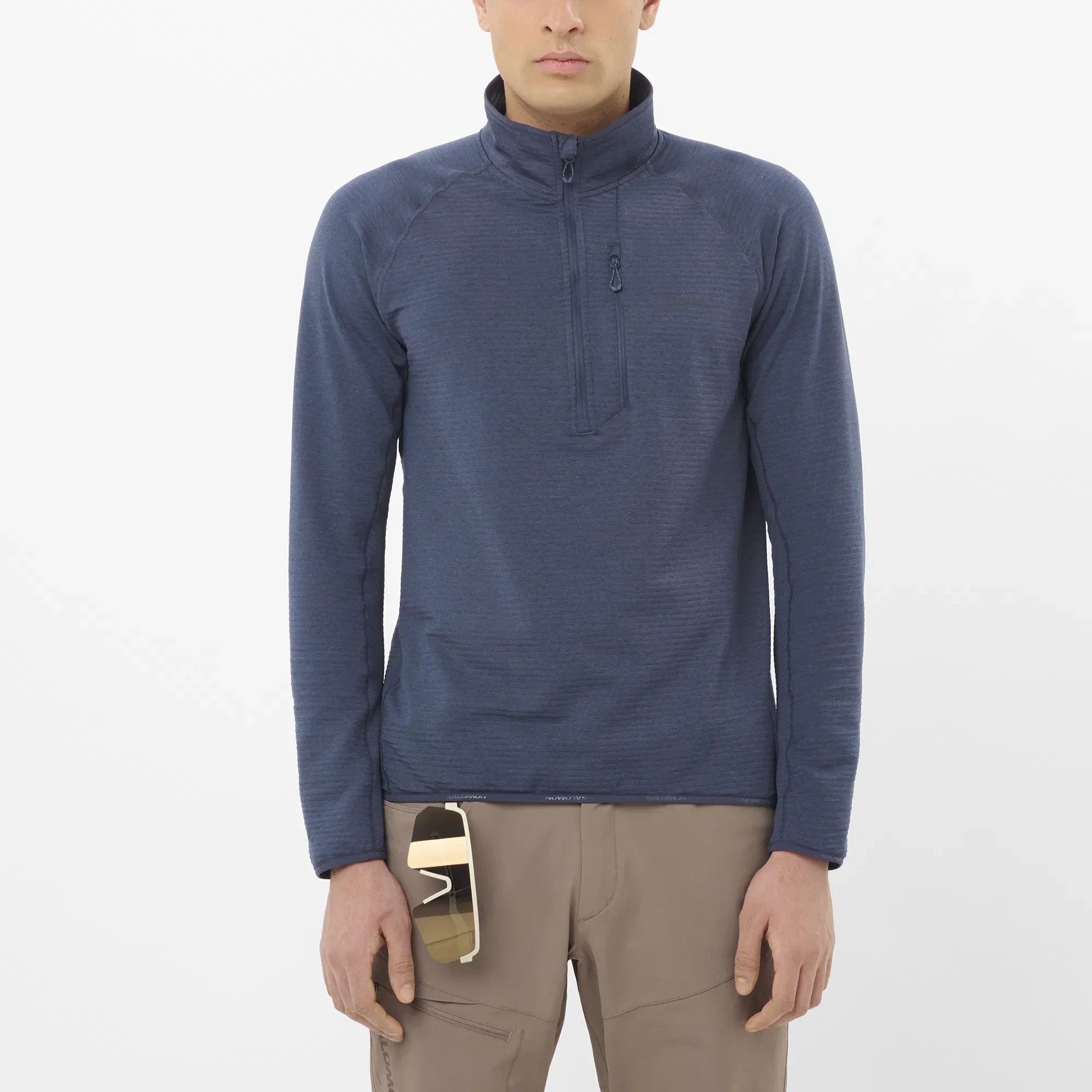Salomon Essential Lightwarm Half Zip Midlayer