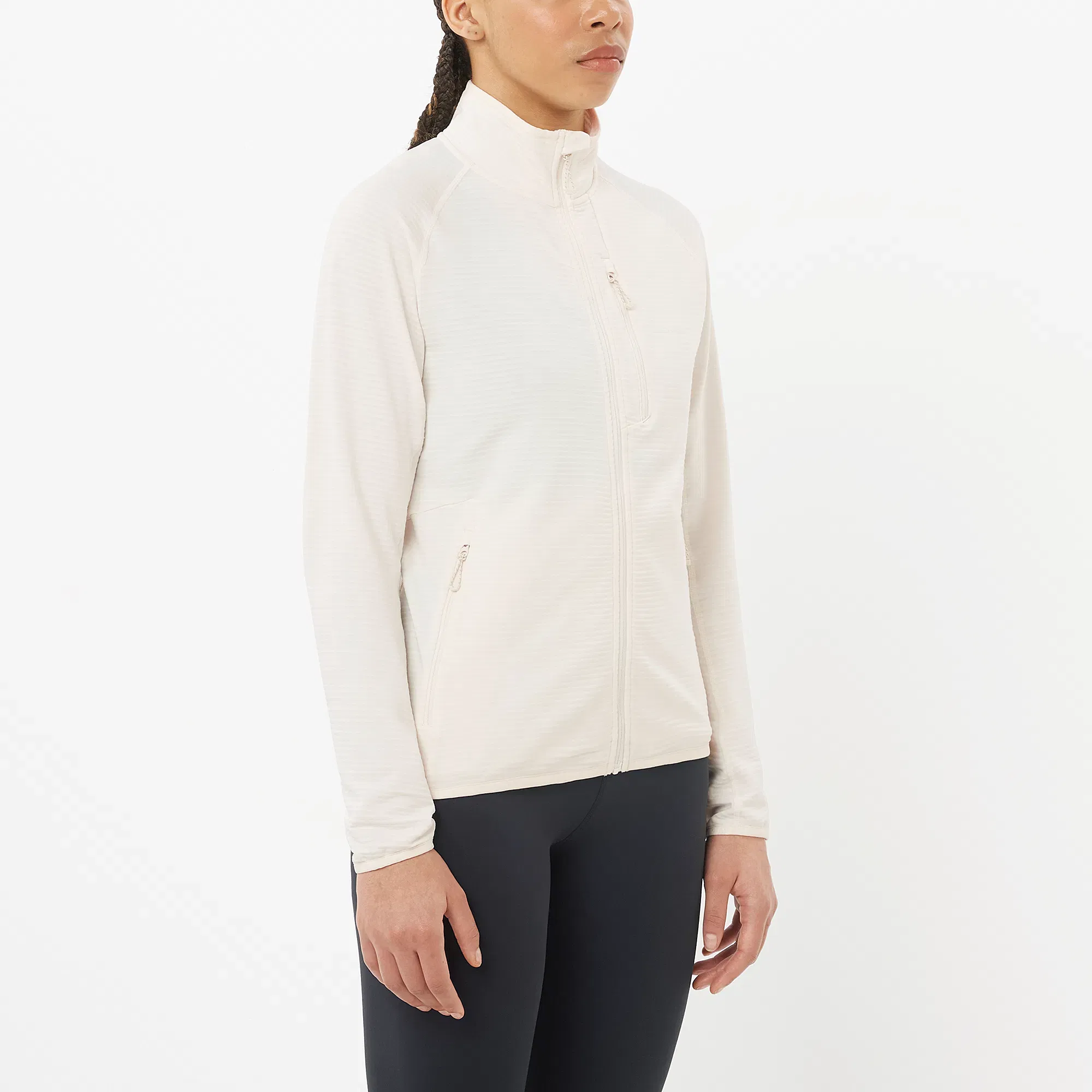 Salomon Essential Lightwarm Full Zip Midlayer Jacket Women's