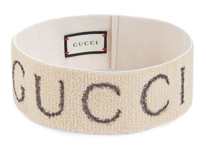 Gucci Logo Headband White