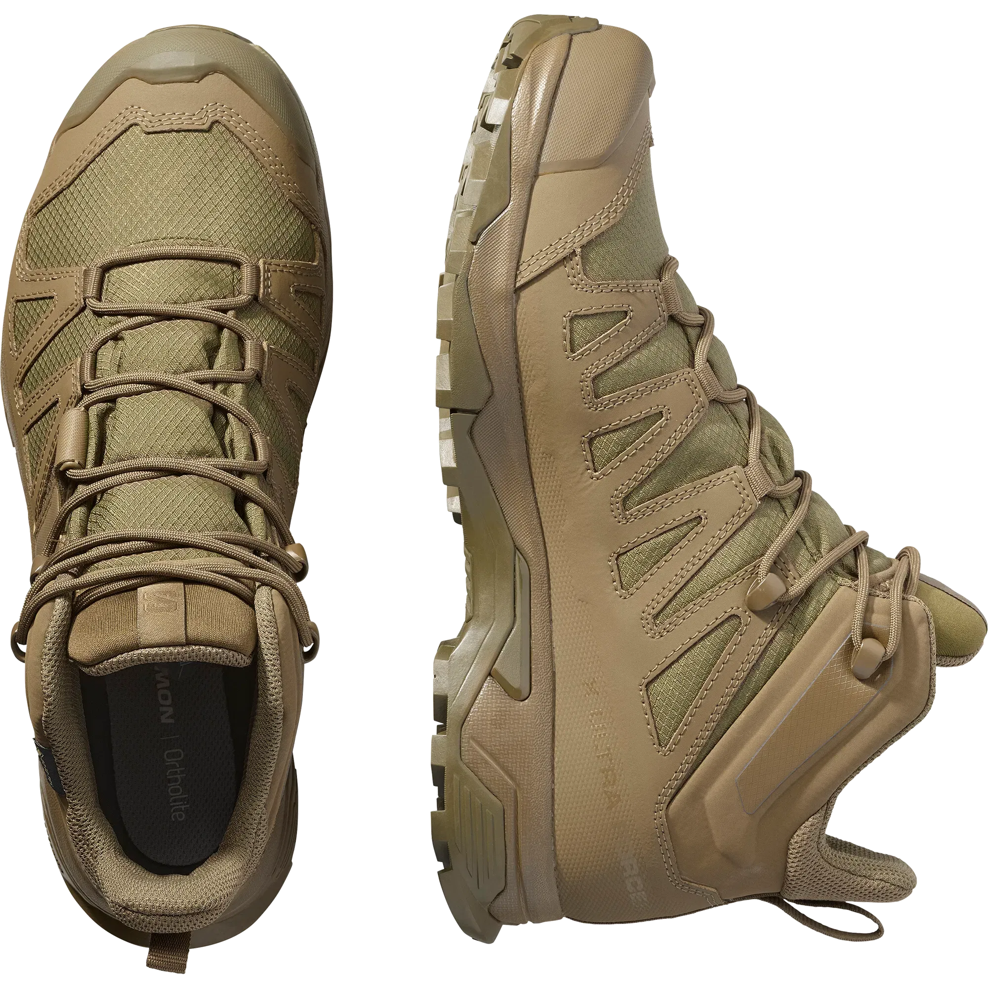 Salomon x Ultra Forces Mid Gore-Tex Forces Coyote Brown