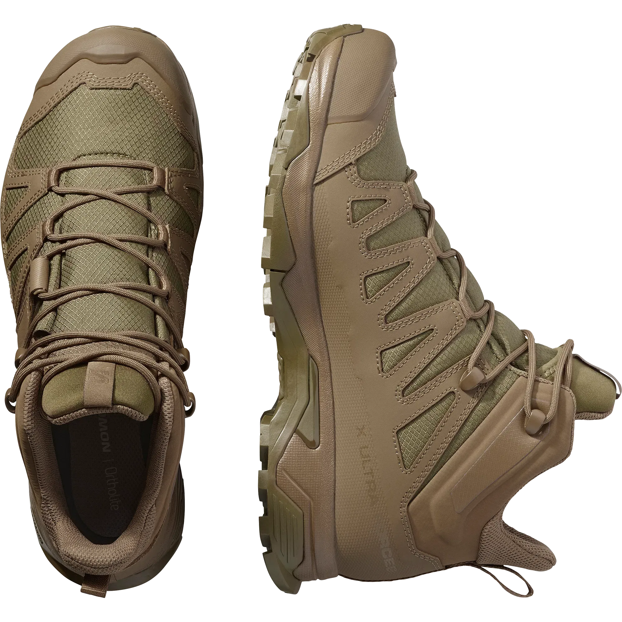 Salomon x Ultra Forces Mid Forces Coyote Brown