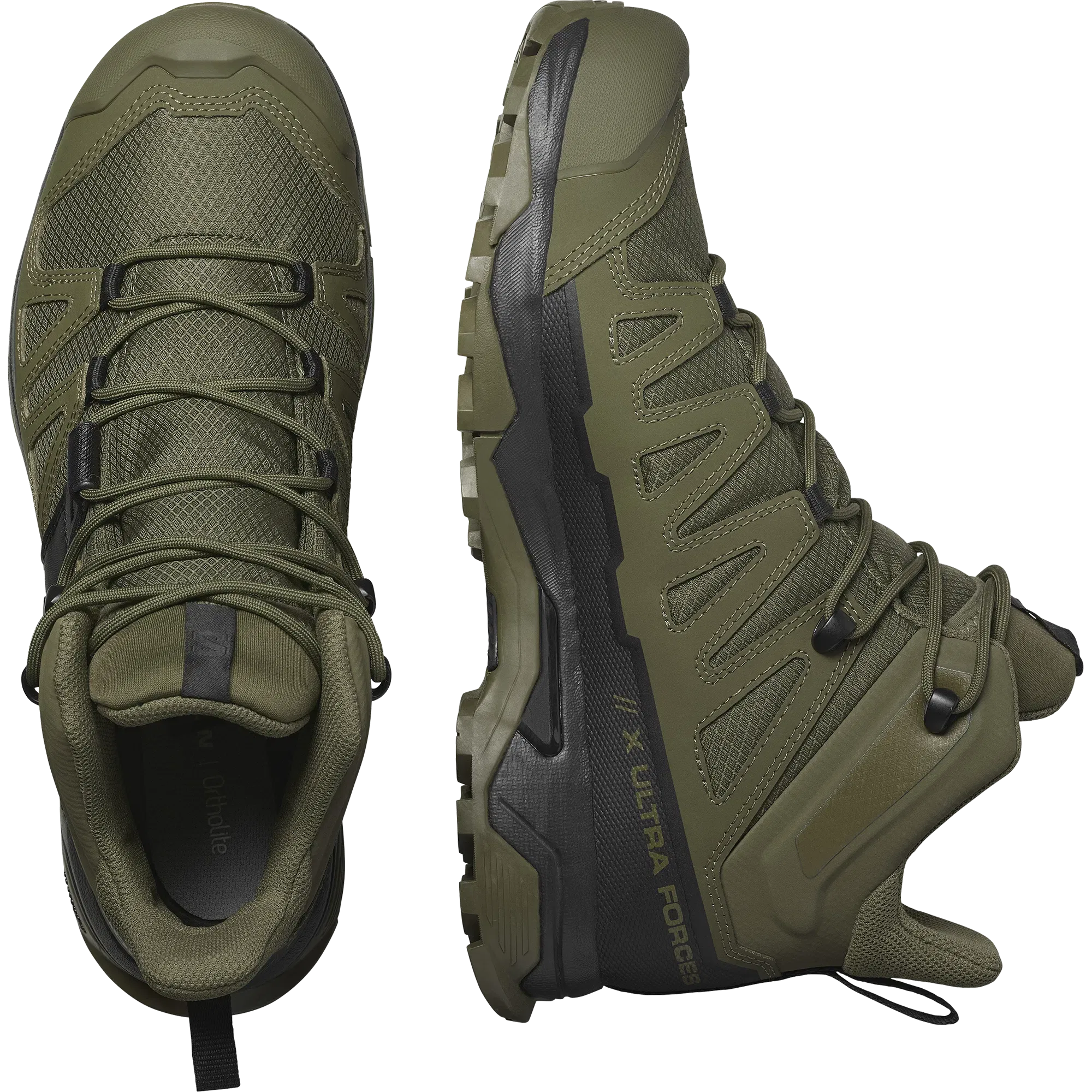 Salomon x Ultra Forces Mid Forces Ranger Green
