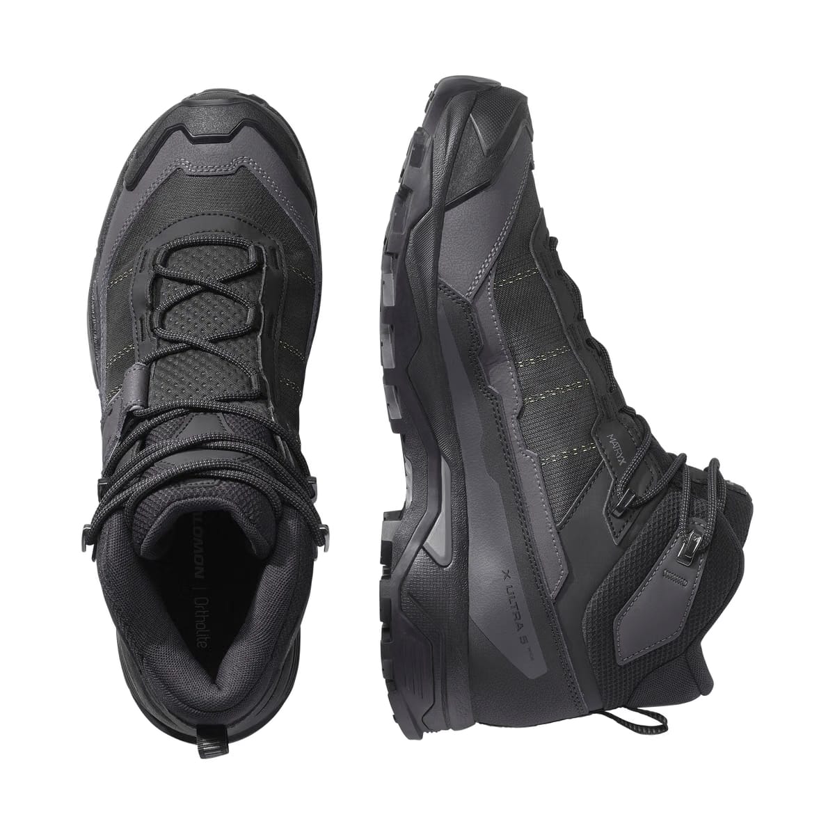 Salomon x Ultra 5 Mid Wide Gore-Tex Hiking Black