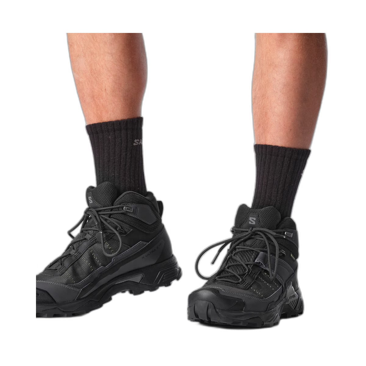 Salomon x Ultra 5 Mid Wide Gore-Tex Hiking Black