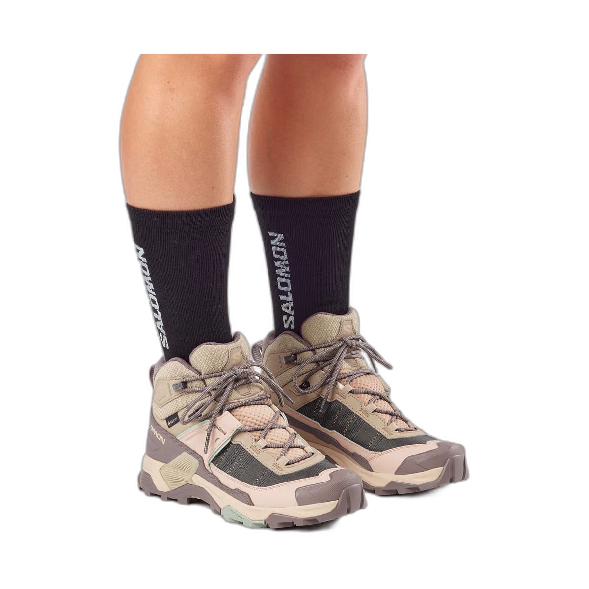 Salomon X Ultra 5 Mid Gore-Tex Hiking Womens Iron