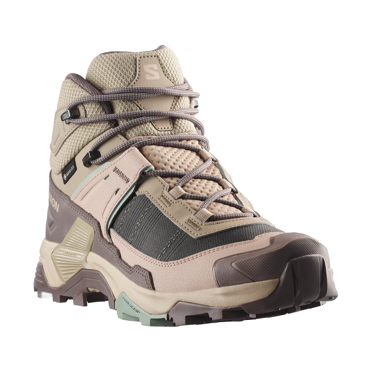 Salomon X Ultra 5 Mid Gore-Tex Hiking Womens Iron
