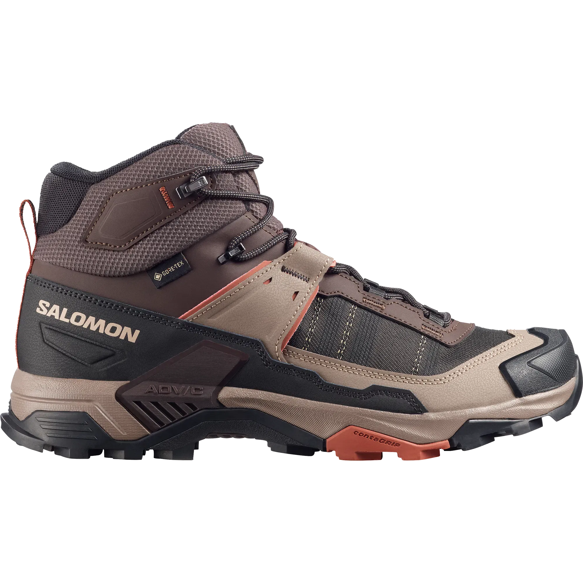 Salomon x Ultra 5 Mid Gore-Tex Hiking Black Coffee