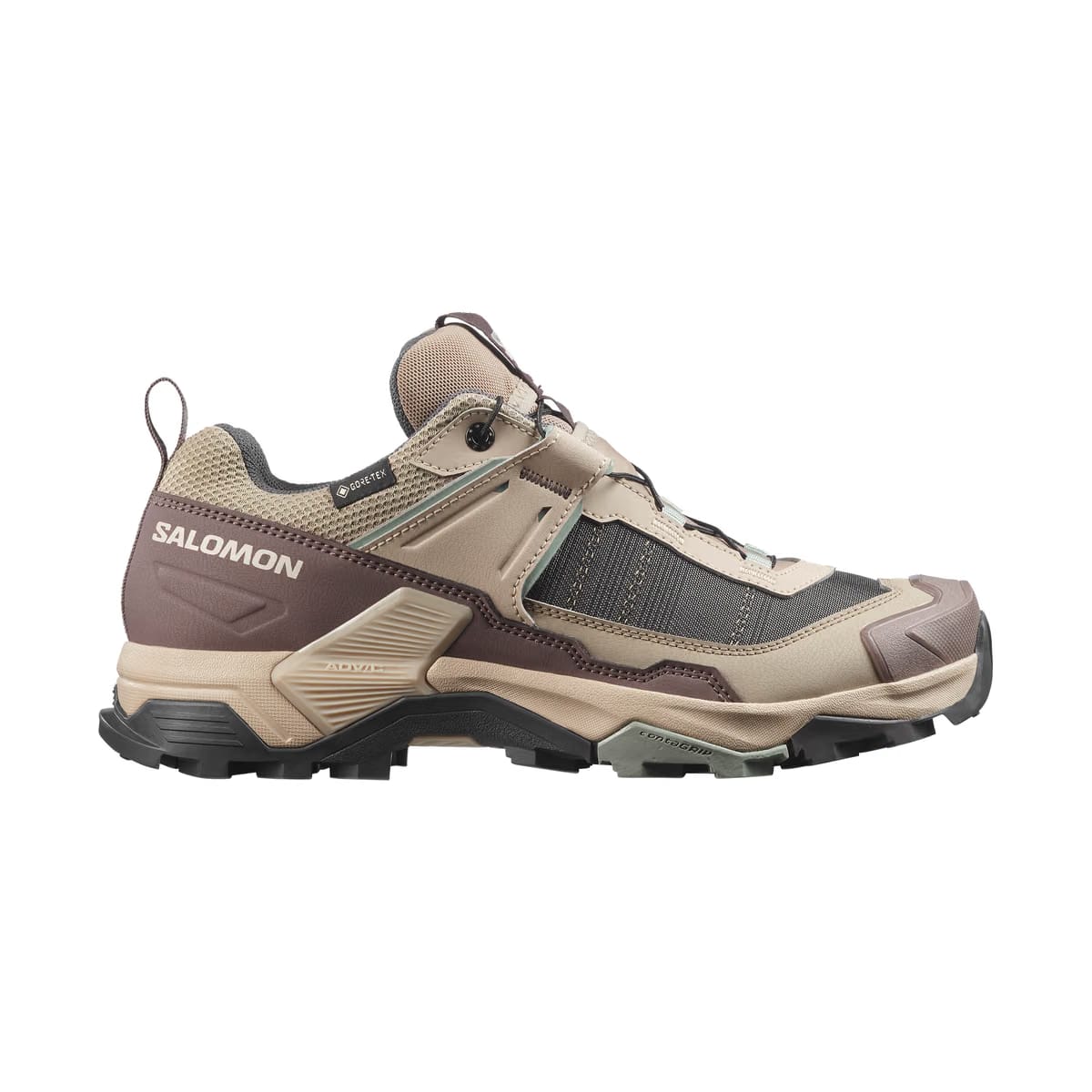 Salomon X Ultra 5 Gore-Tex Hiking Womens Desert Tan