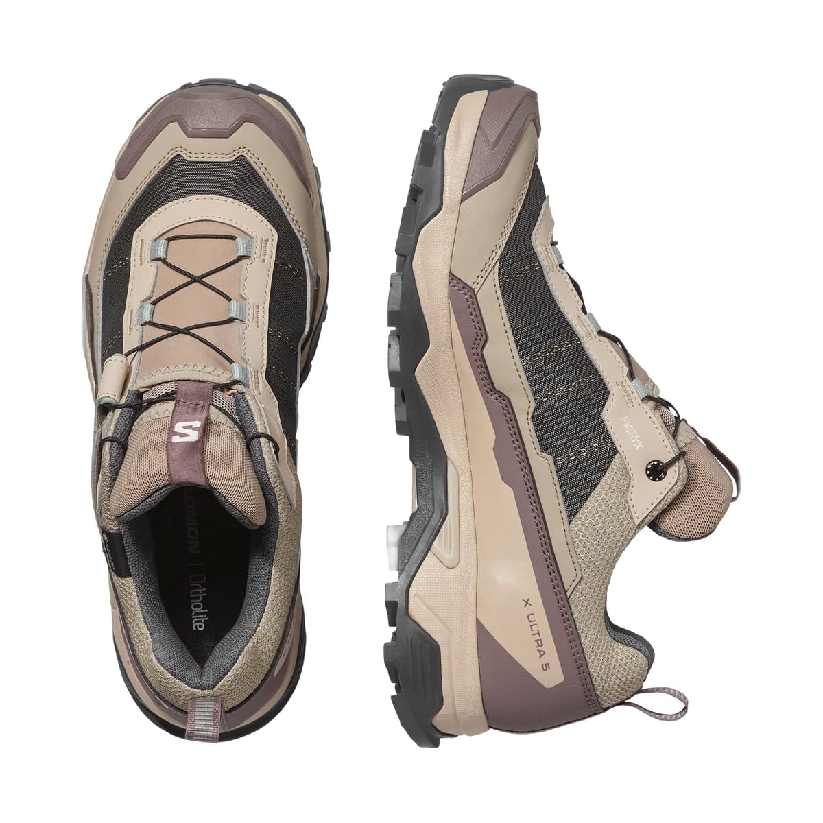 Salomon X Ultra 5 Gore-Tex Hiking Womens Desert Tan