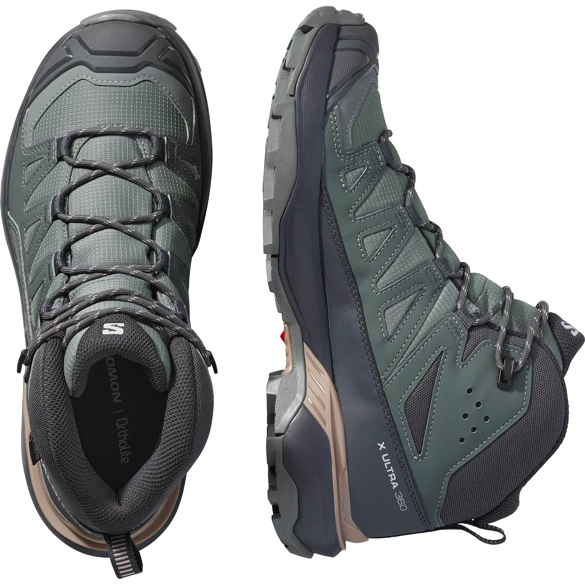 Salomon X Ultra 360 Mid Gore-Tex Hiking Womens Sedona Sage