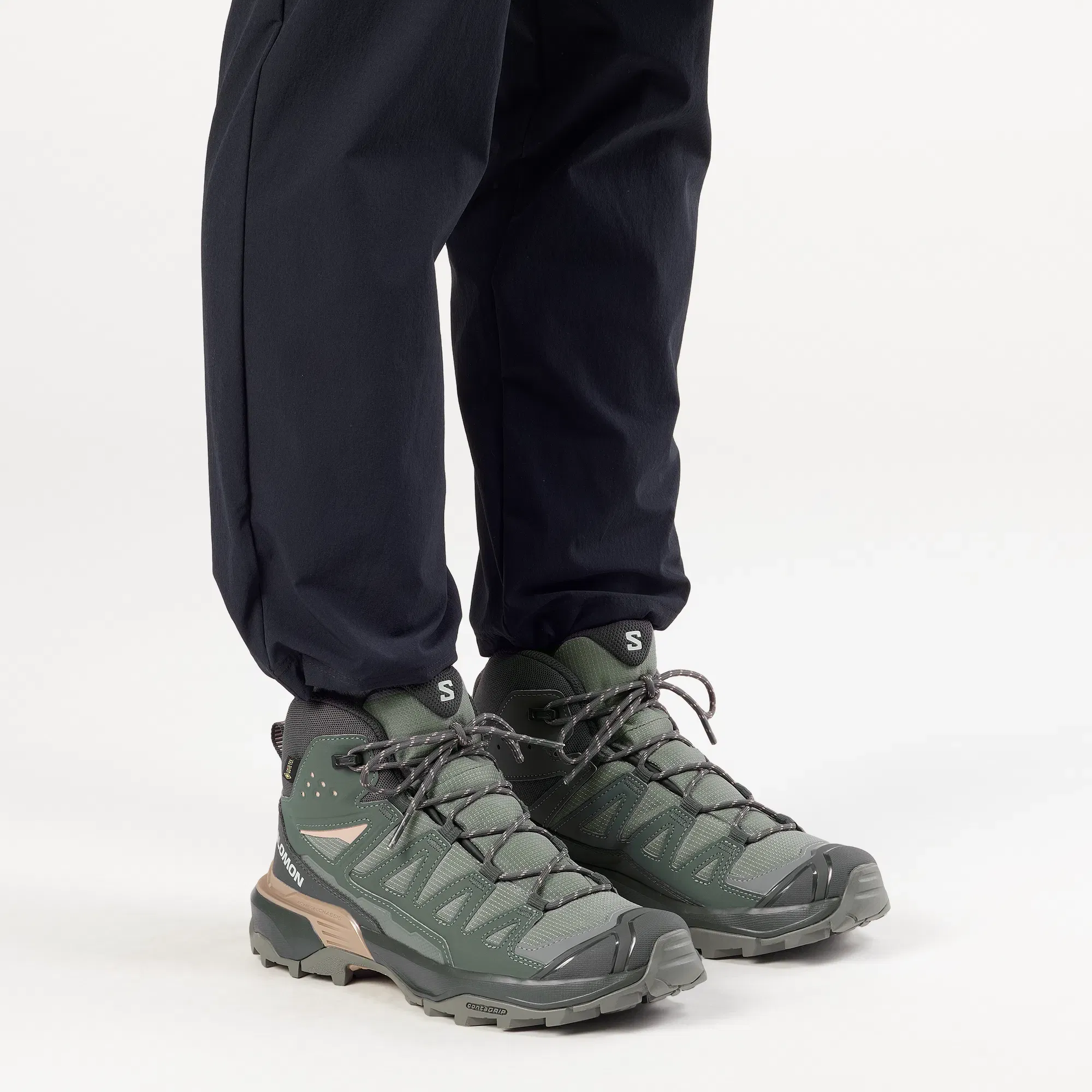 Salomon X Ultra 360 Mid Gore-Tex Hiking Womens Sedona Sage