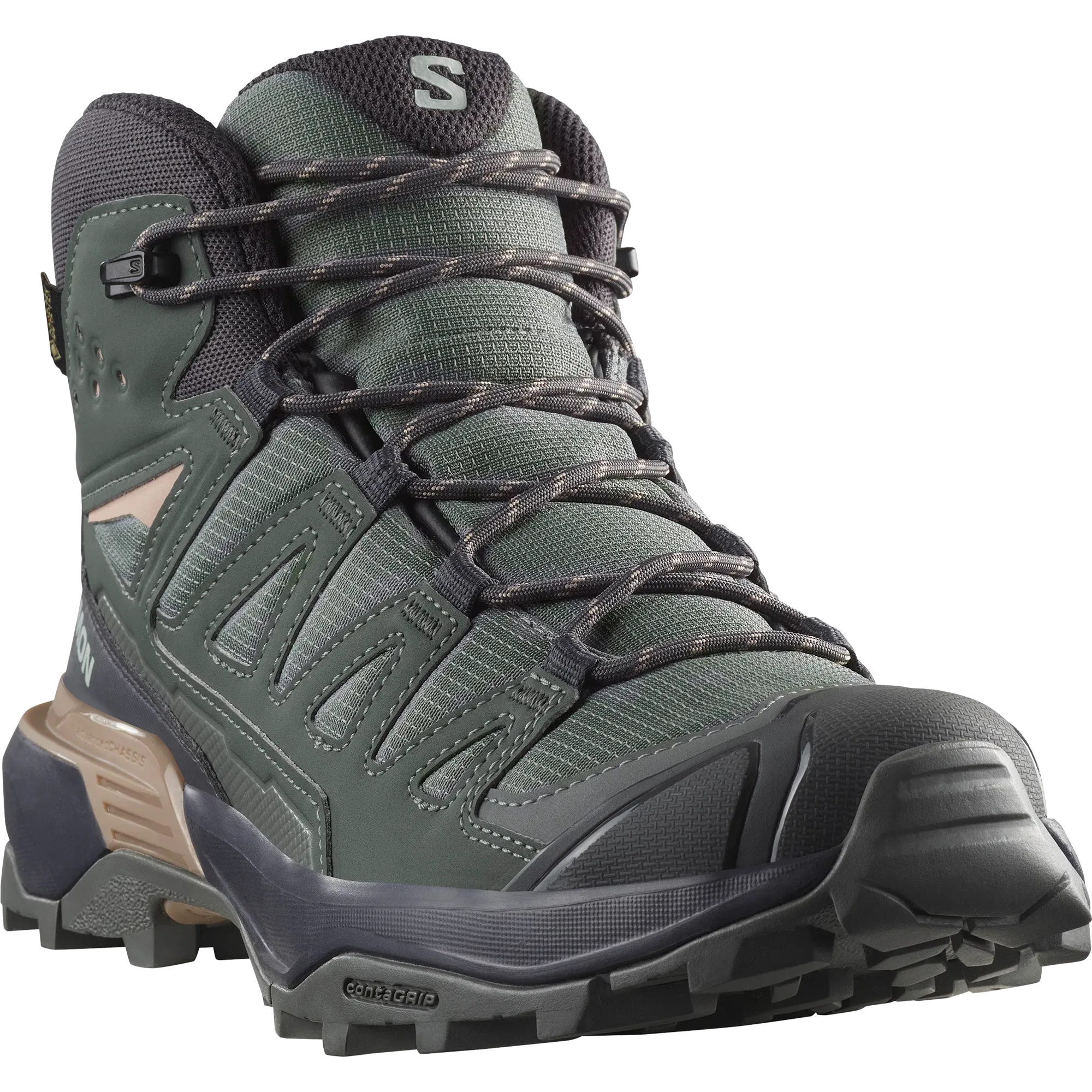 Salomon X Ultra 360 Mid Gore-Tex Hiking Womens Sedona Sage