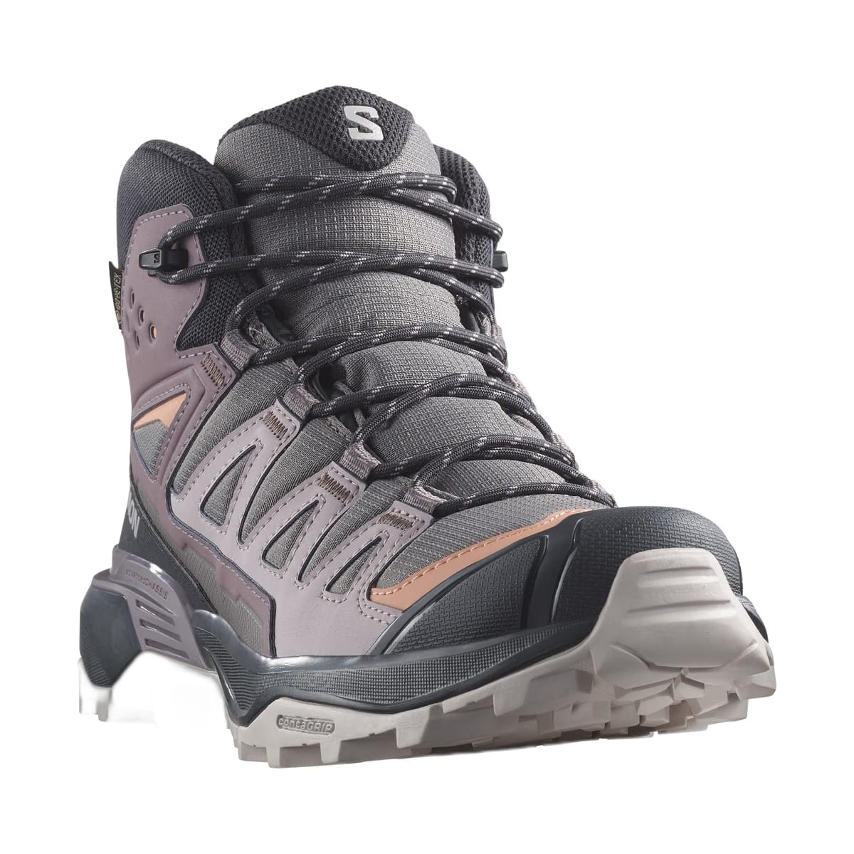 Salomon X Ultra 360 Mid Gore-Tex Hiking Womens Plum Kitten