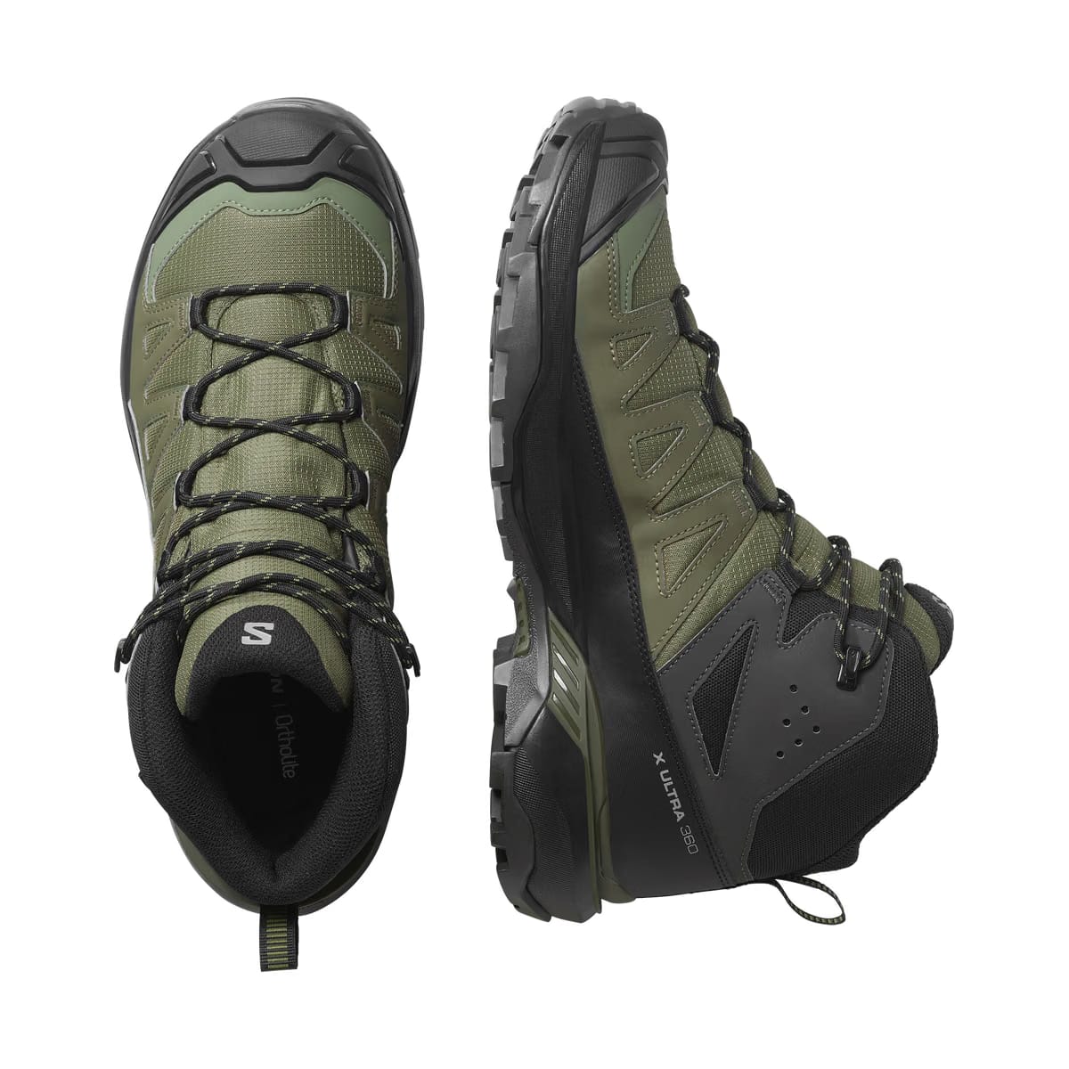 Salomon x Ultra 360 Mid Gore-Tex Hiking Olive Night