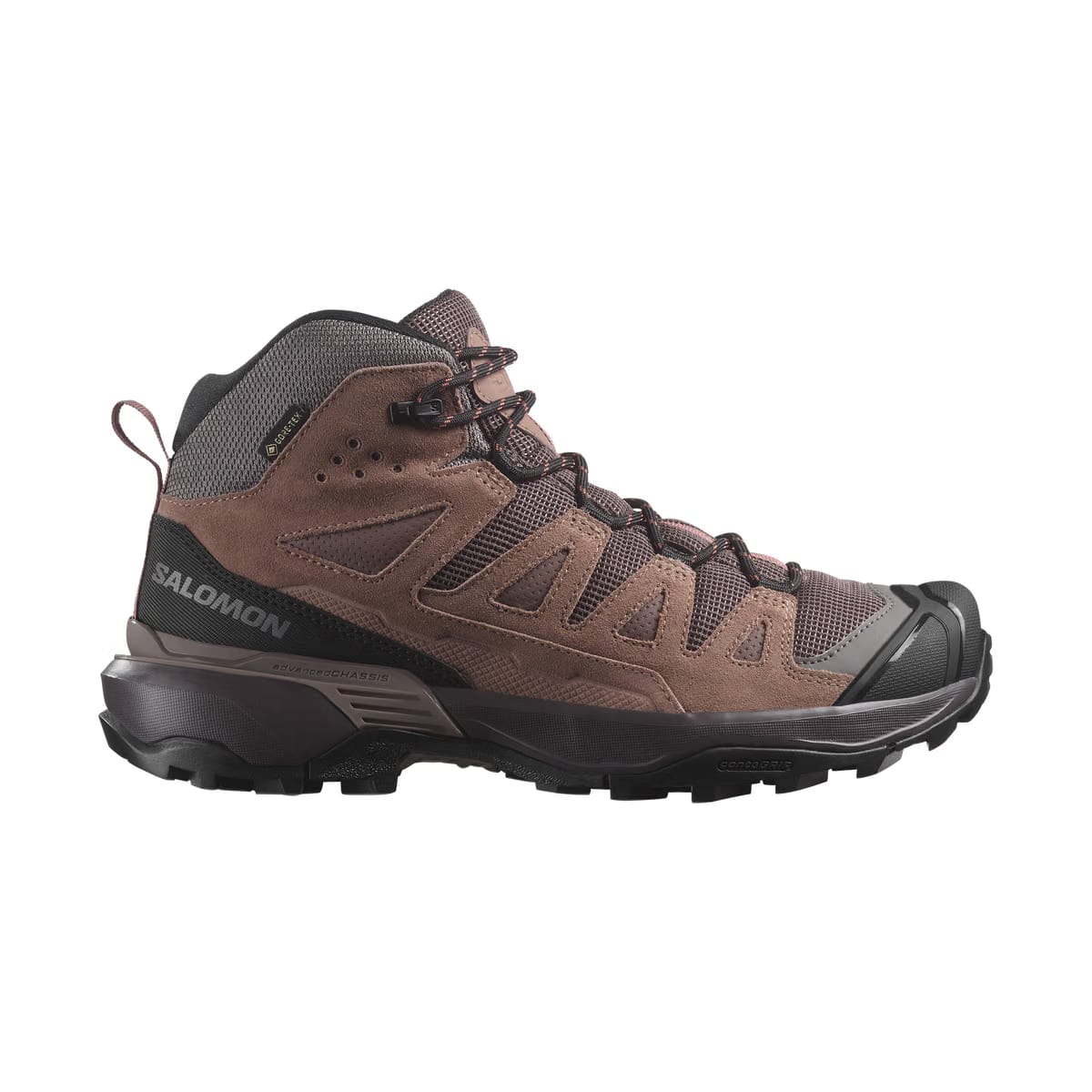 Salomon X Ultra 360 Leather Mid Gore-Tex Hiking Womens Peppercorn