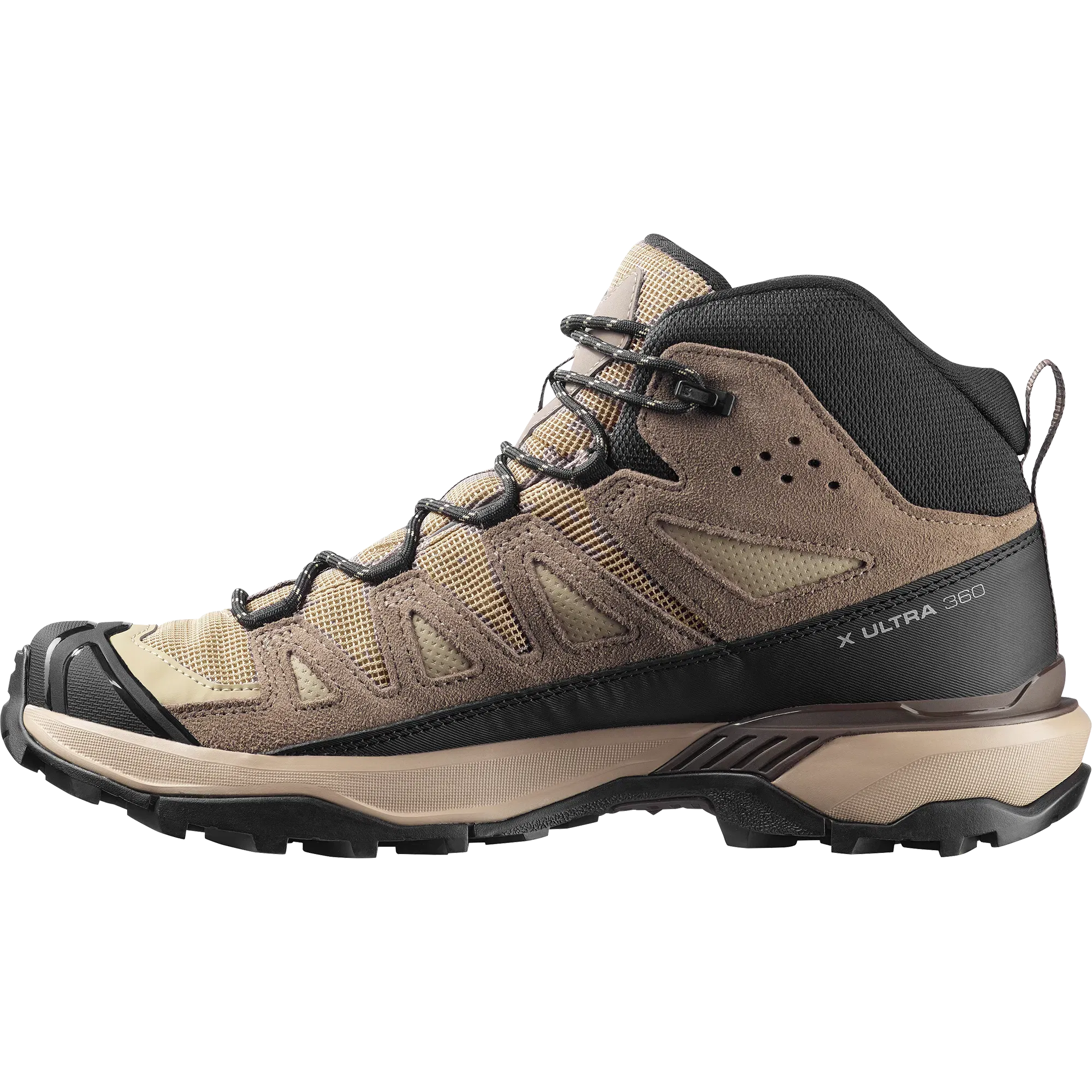 Salomon x Ultra 360 Leather Mid Gore-Tex Hiking Desert Tan