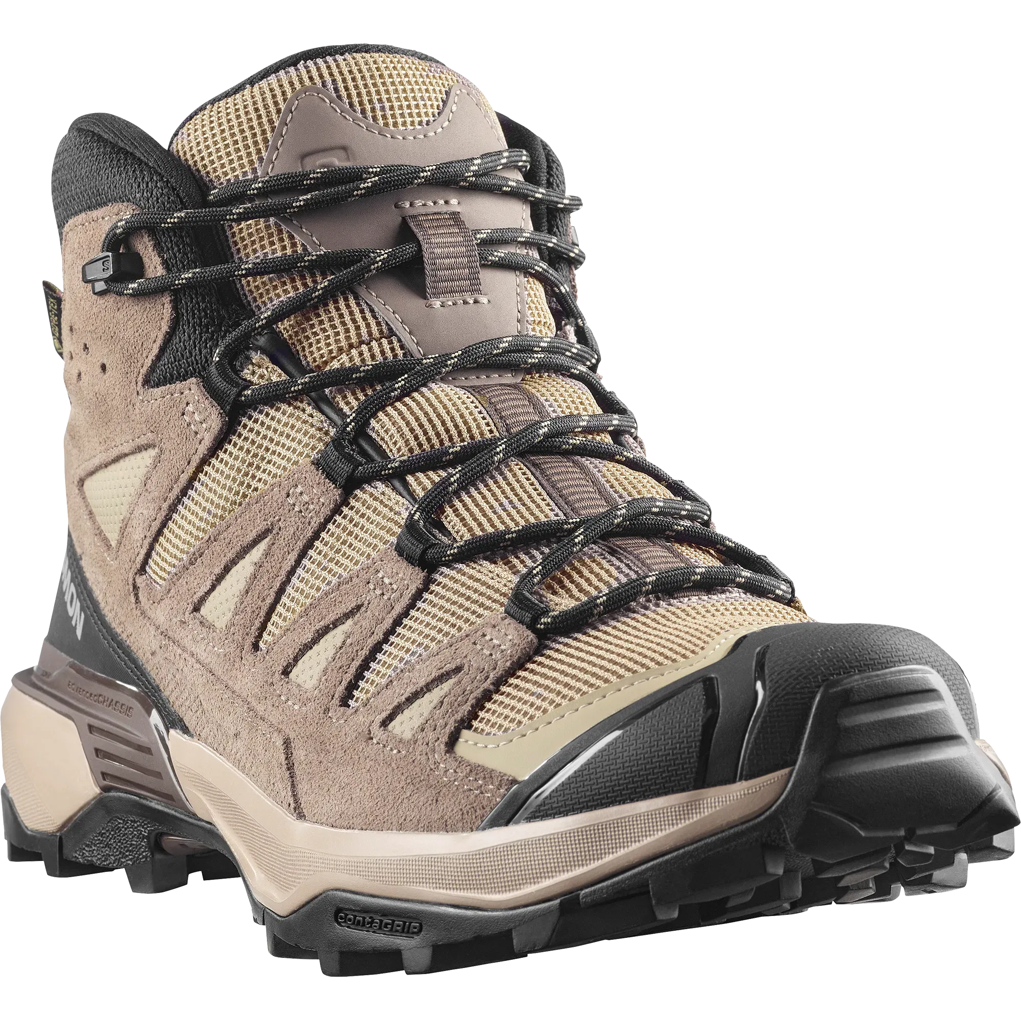 Salomon x Ultra 360 Leather Mid Gore-Tex Hiking Desert Tan