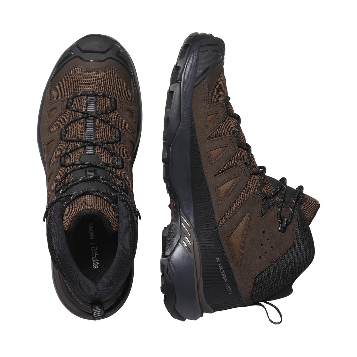 Salomon x Ultra 360 Leather Mid Gore-Tex Hiking Dark Earth