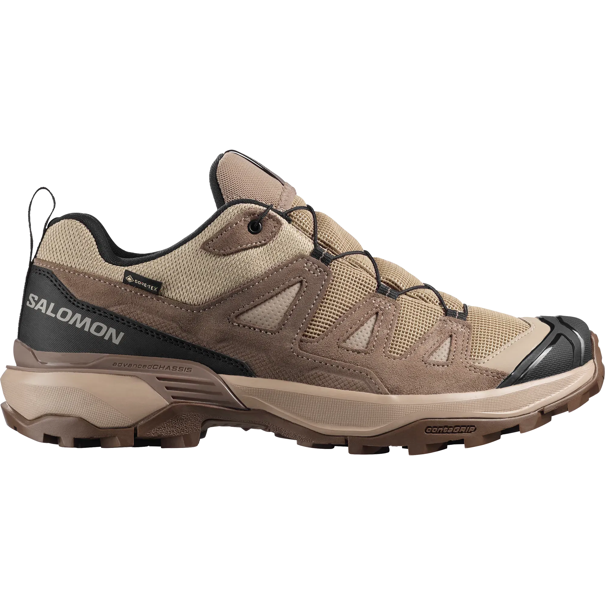 Salomon x Ultra 360 Leather Gore-Tex Hiking Desert Tan