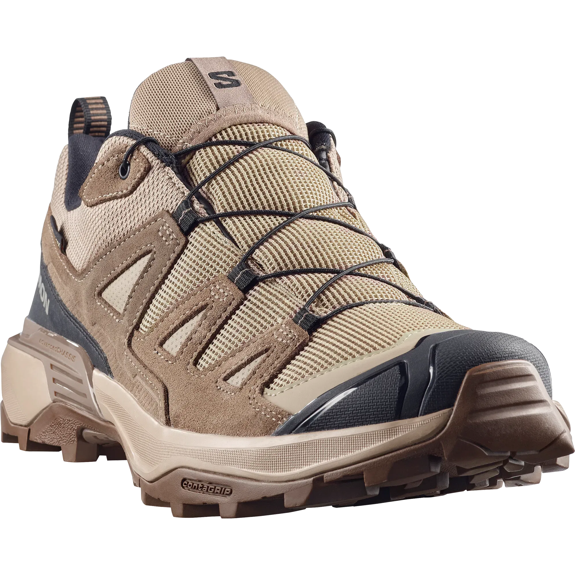 Salomon x Ultra 360 Leather Gore-Tex Hiking Desert Tan
