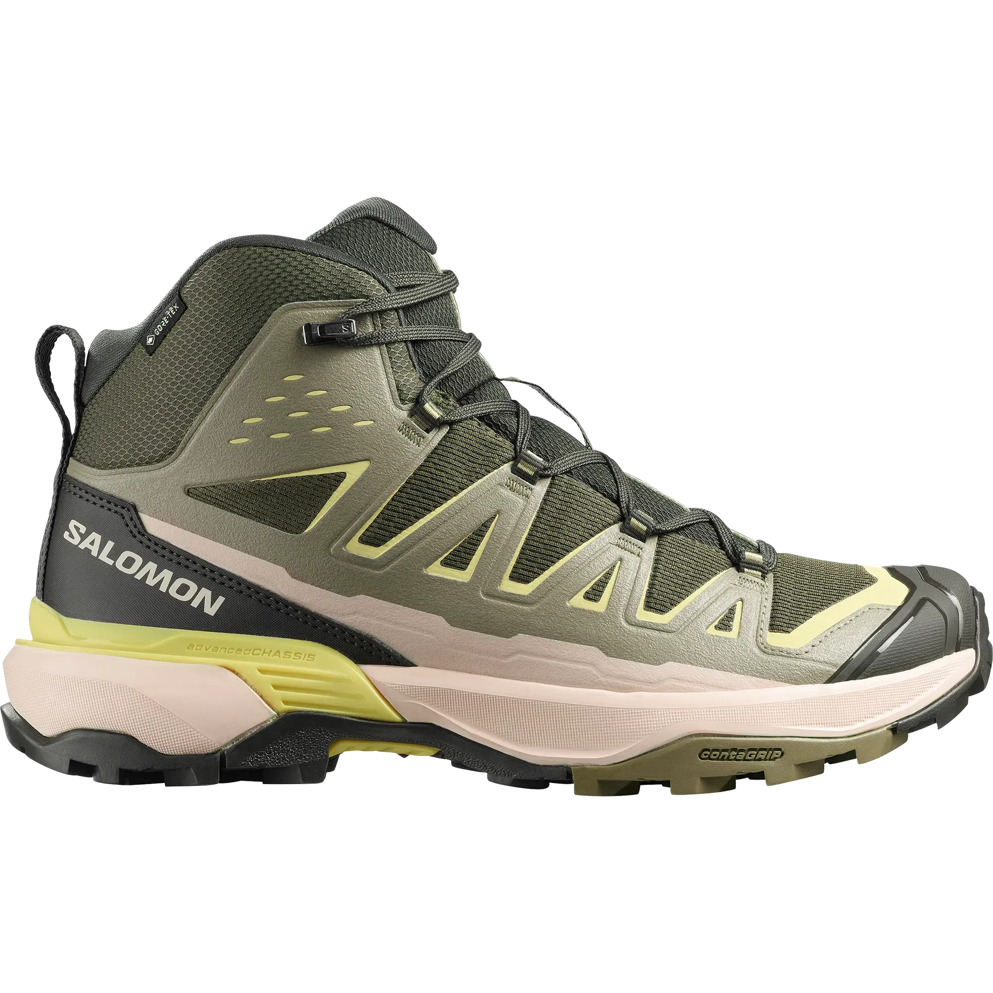Salomon x Ultra 360 Edge Mid Gore-Tex Hiking Olive Night