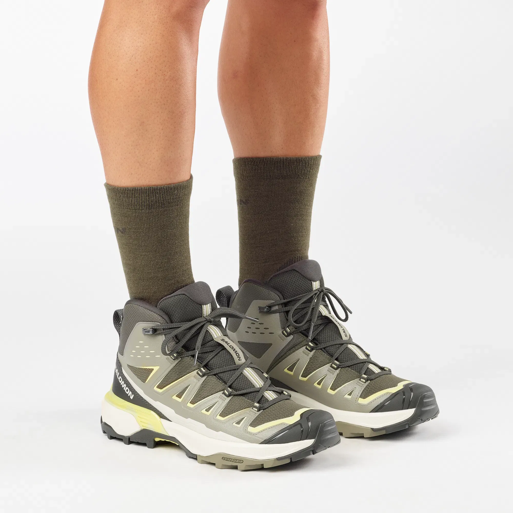 Salomon x Ultra 360 Edge Mid Gore-Tex Hiking Olive Night
