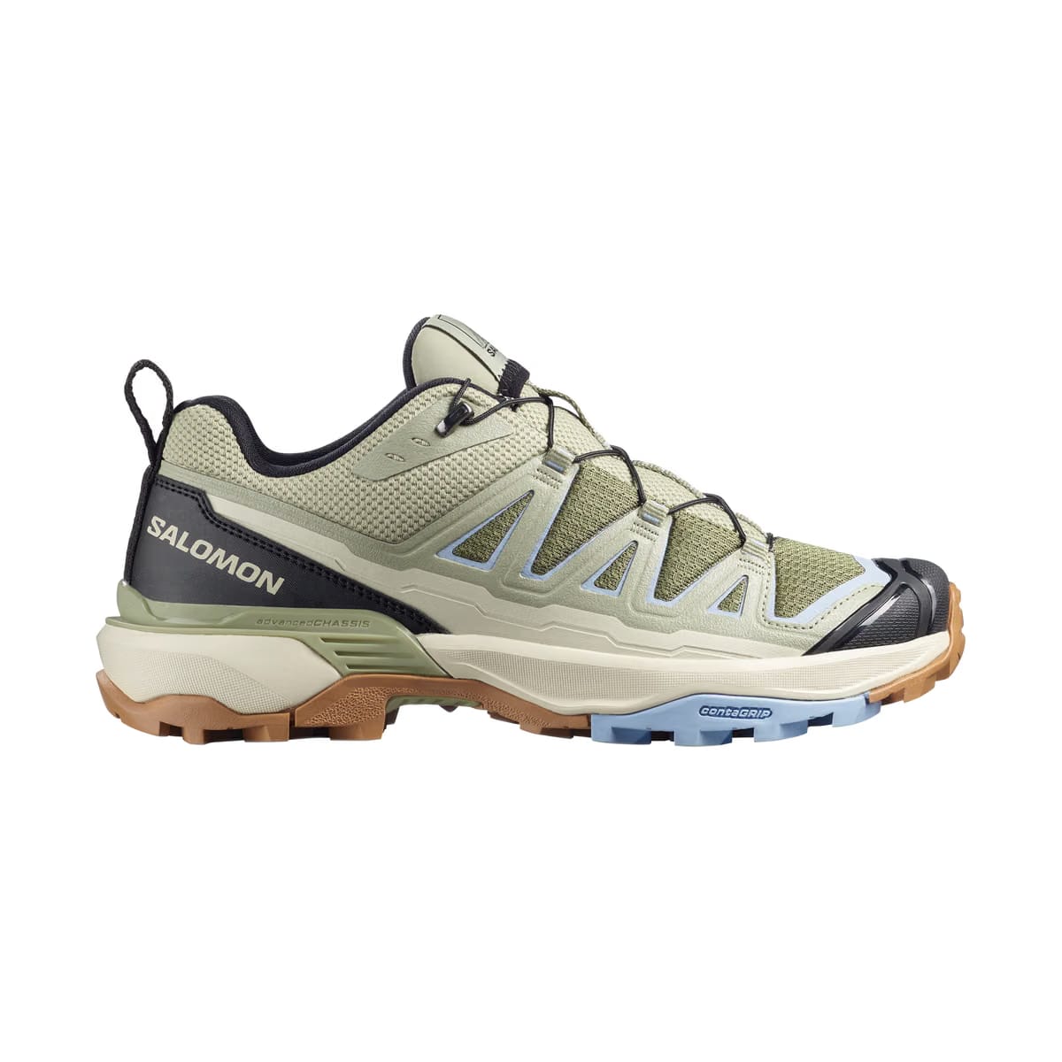 Salomon X Ultra 360 Edge Hiking Womens Deep Lichen Green