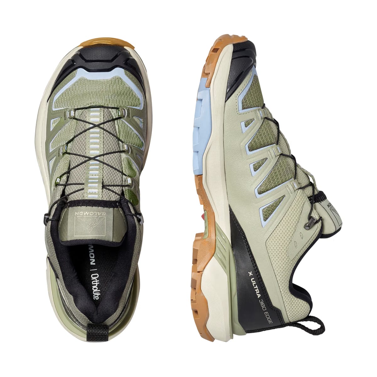 Salomon X Ultra 360 Edge Hiking Womens Deep Lichen Green