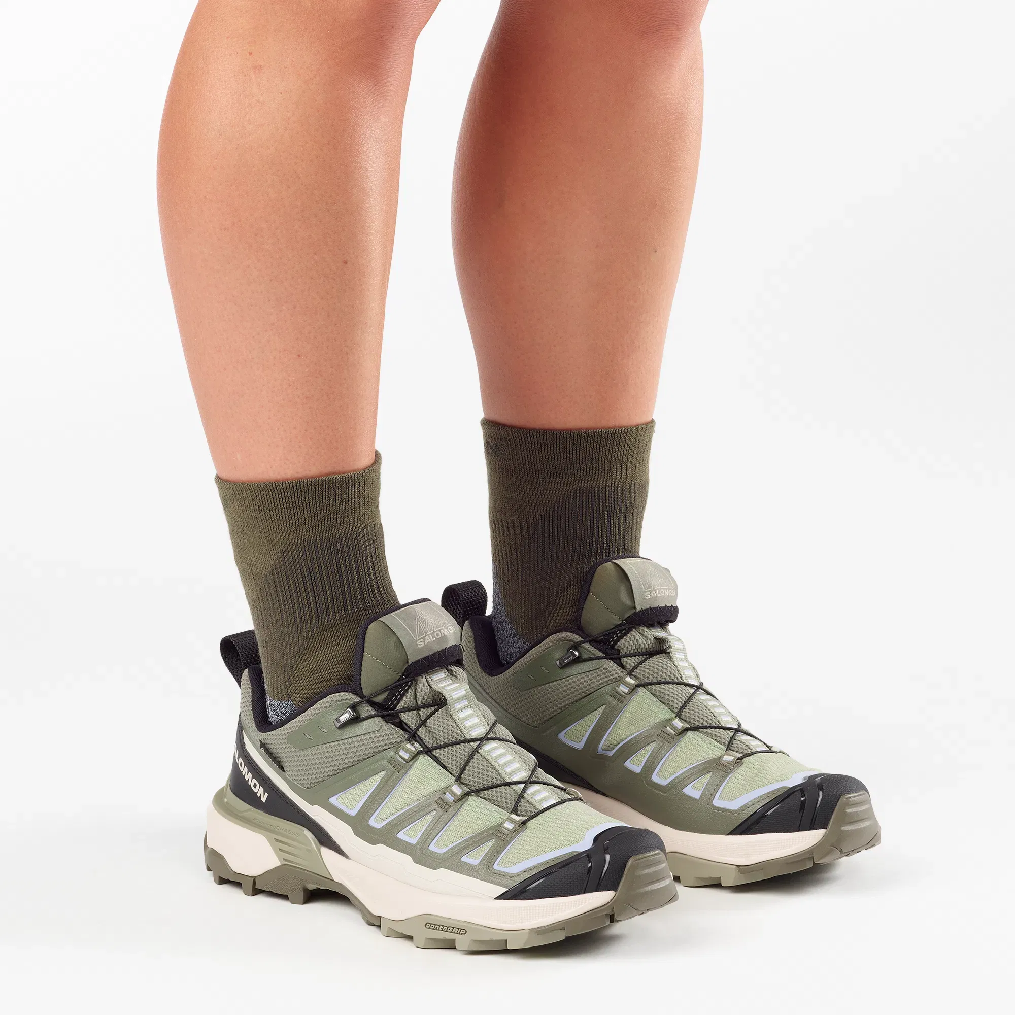 Salomon X Ultra 360 Edge Gore-Tex Hiking Womens Tea