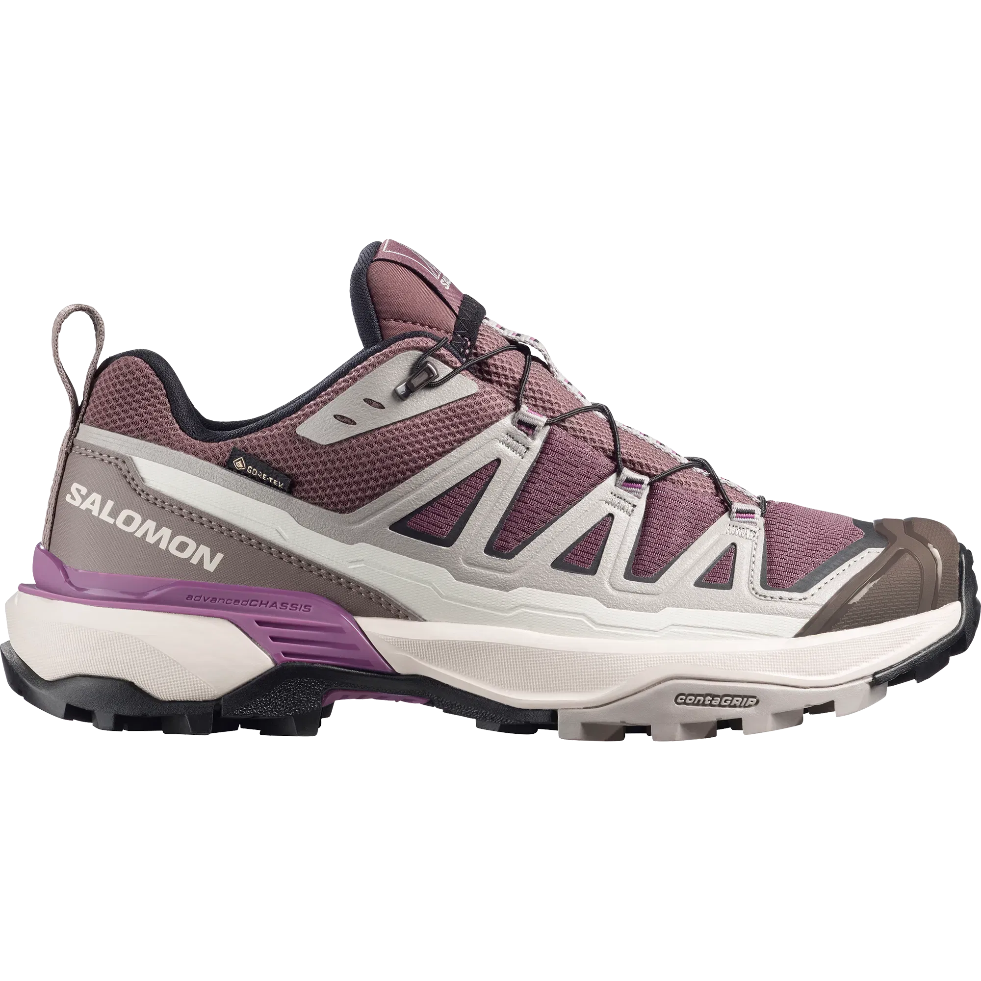 Salomon X Ultra 360 Edge Gore-Tex Hiking Womens Huckleberry