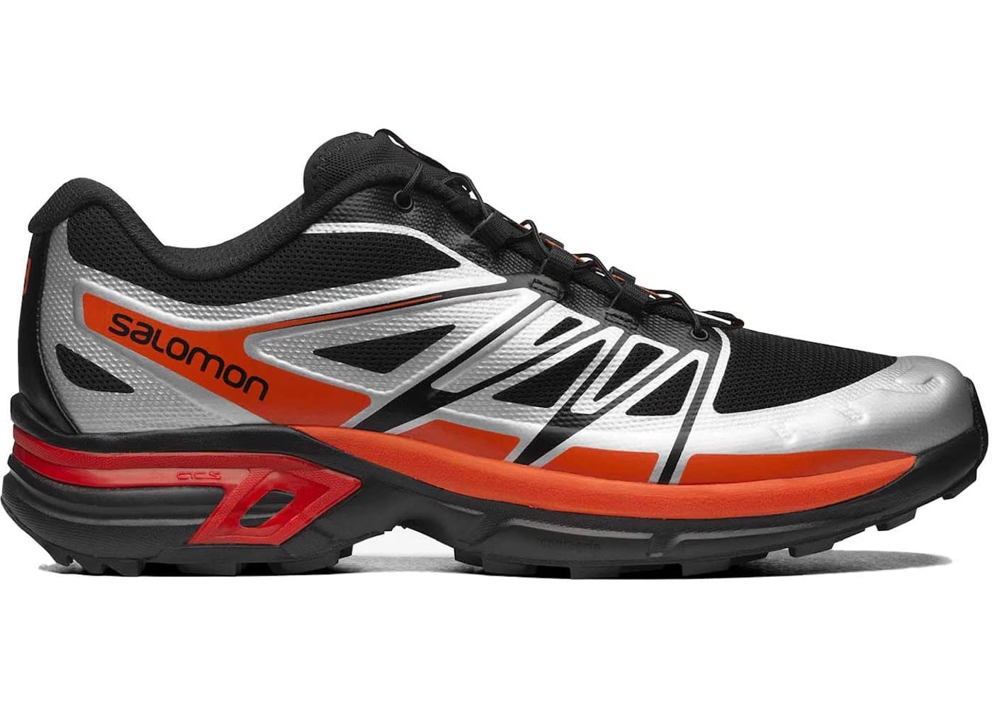 Salomon Xt-Wings 2 Black Silver Vibrant Orange