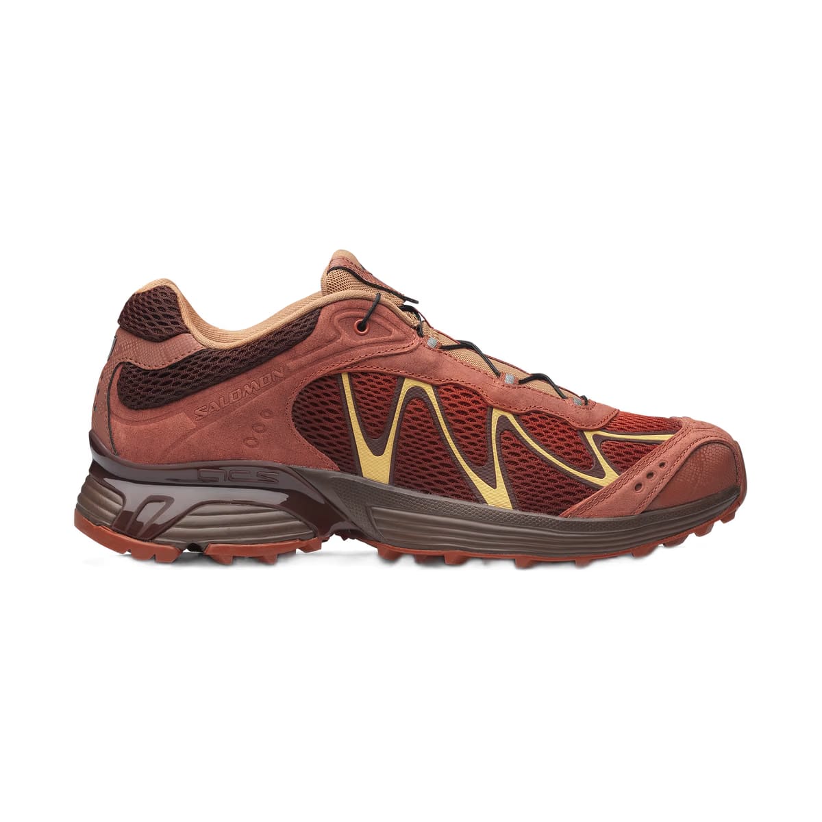 Salomon Xt-Whisper Red Ashes Sneakers Pecan Brown