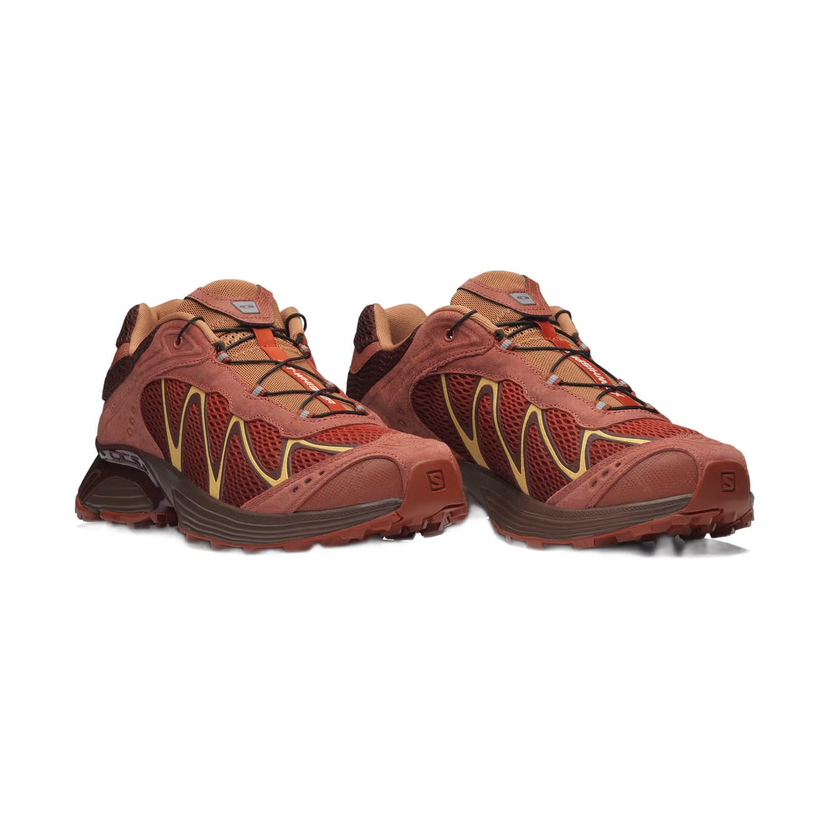 Salomon Xt-Whisper Red Ashes Sneakers Pecan Brown