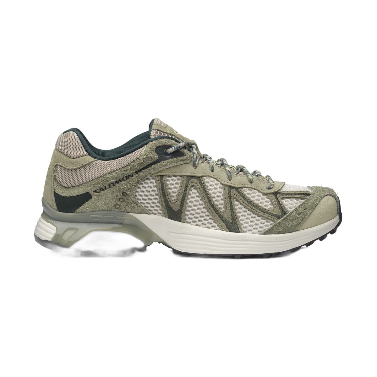 Salomon Xt-Whisper Embroidery Sneakers Deep Lichen Green