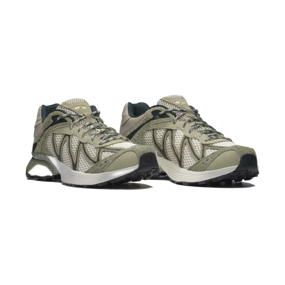 Salomon Xt-Whisper Embroidery Sneakers Deep Lichen Green