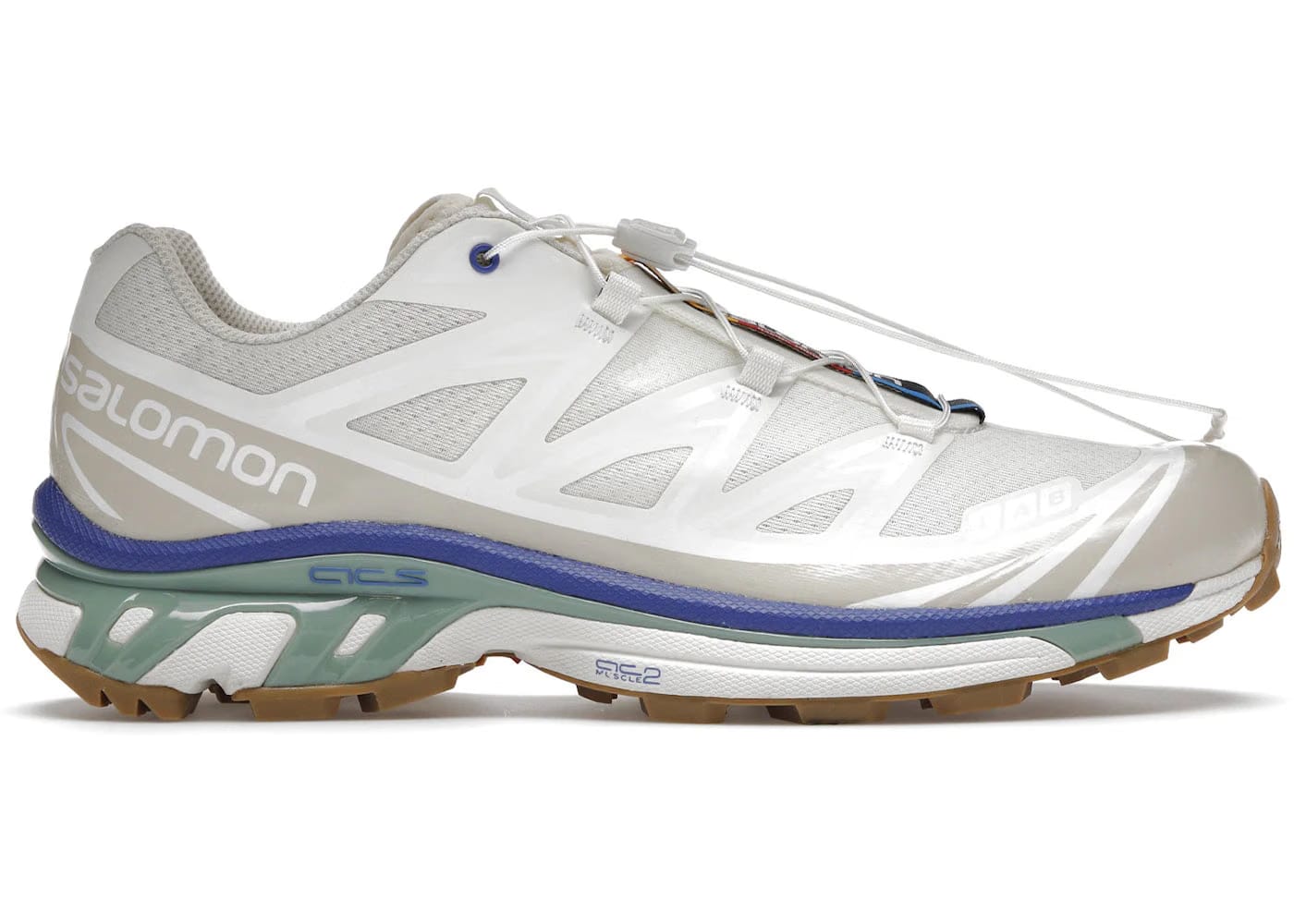 Salomon Xt-6 Vanilla Ice Granite Green Gum