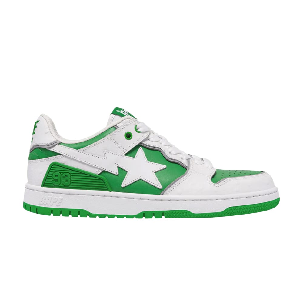 Sk8 Sta #1 Faux Ostrich Leather Pack - Green